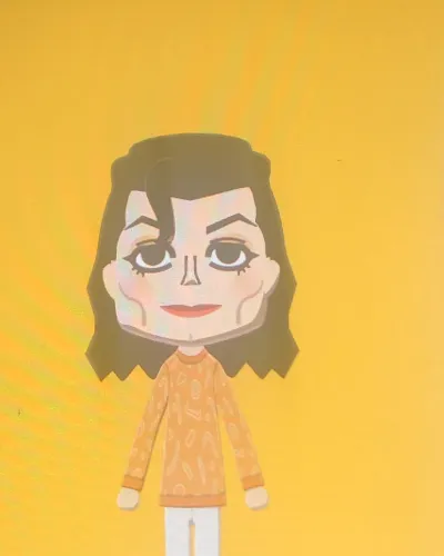 Mii-Porträt von Michael Jackson