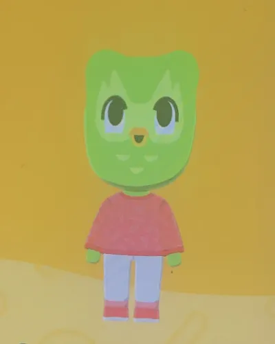 Mii-Porträt von Duolingo