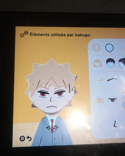 Mii-Porträt von Bakugo