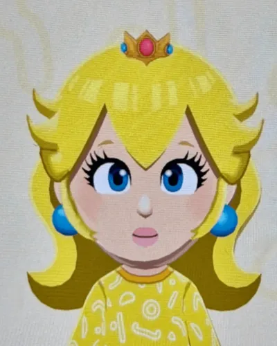 Mii-Porträt von Princess Peach