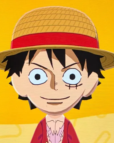 Mii portrait of Monkey D. Luffy