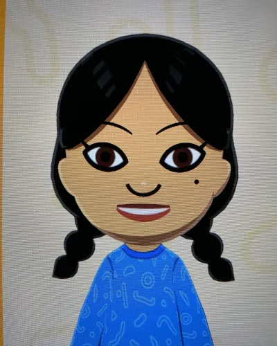 Mii-Porträt von Penny Proud