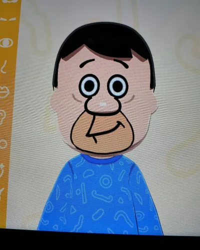 Mii-Porträt von Fred Flintstone