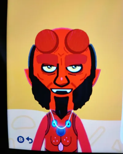 Mii-Porträt von Hellboy