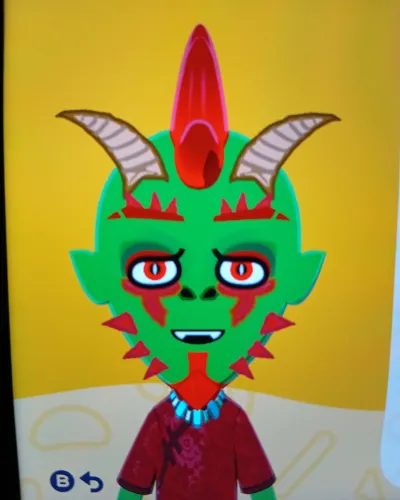 Mii-Porträt von Drache (Menschenform)