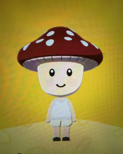 Mii portrait of toad