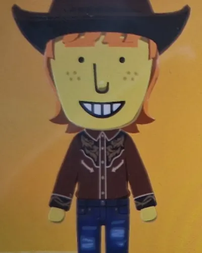 Mii-Porträt von Yellow (Deltarune)