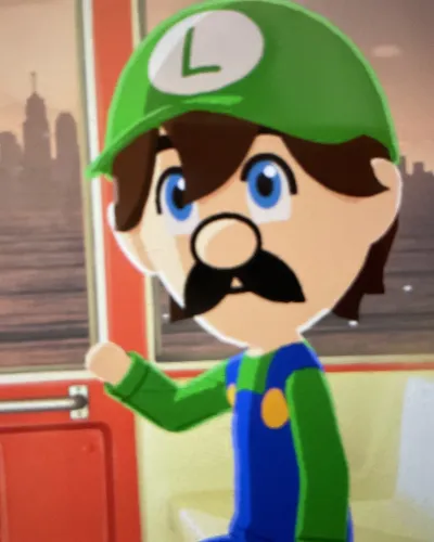 Mii-Porträt von Luigi