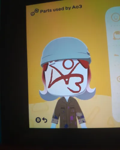 Mii portrait of Ao3