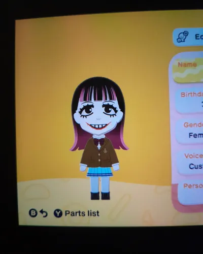 Mii-Porträt von Nina the Killer