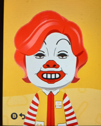 Mii-Porträt von Ronald McDonald