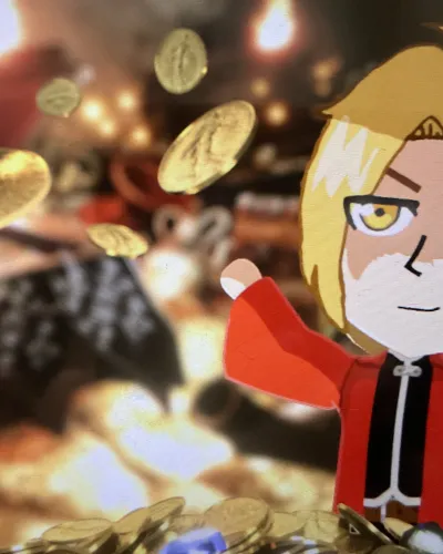 Mii-Porträt von Edward elric