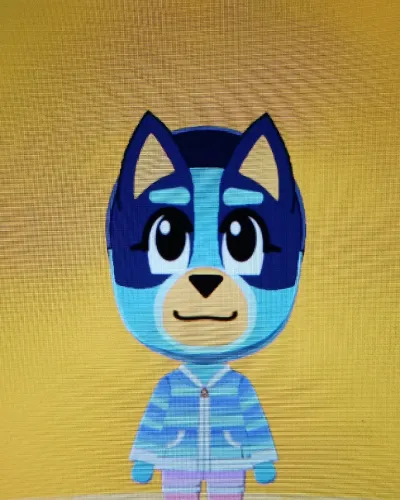Mii-Porträt von Bluey