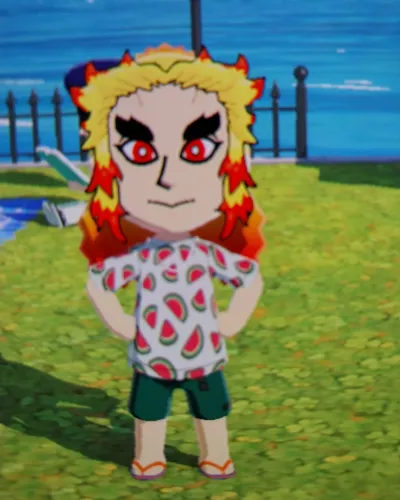 Mii portrait of Rengoku