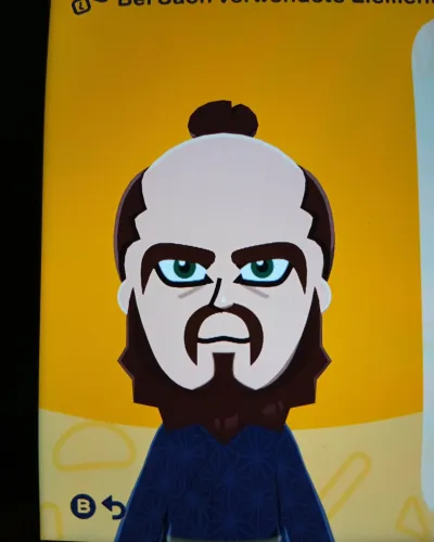 Mii-Porträt von Samurai
