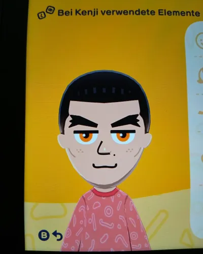 Mii-Porträt von Kenji (Karatekämpfer)