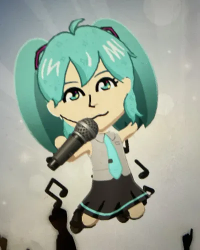 Mii-Porträt von Hatsune miku