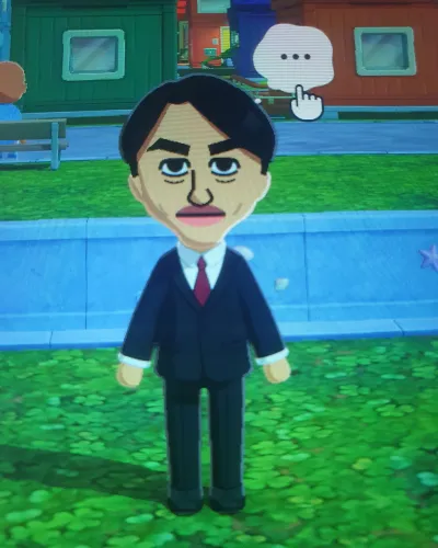 Mii portrait of Yoshiaki Koizumi