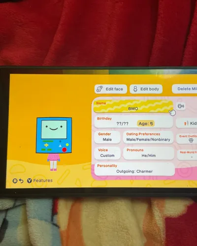 Mii-Porträt von BMO