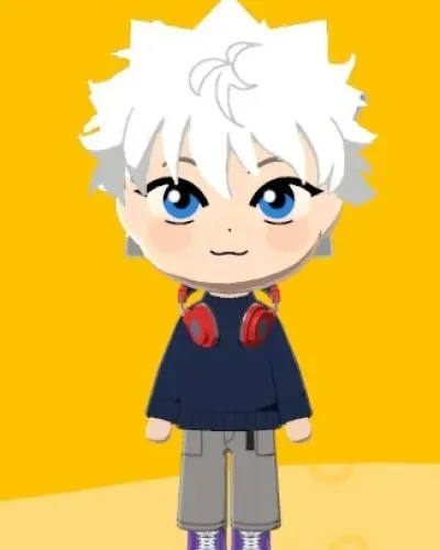 Mii-Porträt von Killua Zoldyck