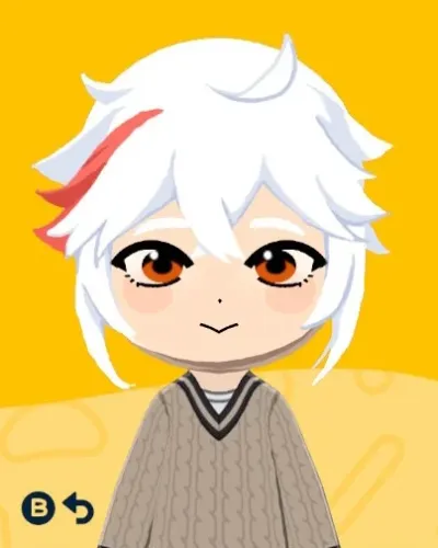 Mii-Porträt von Kaedehara Kazuha