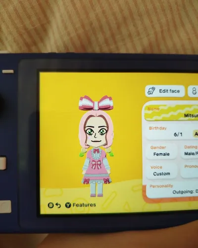 Mii-Porträt von Mitsuri Kanroji