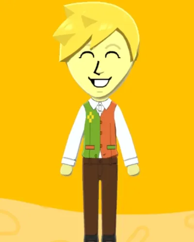 Mii-Porträt von Flowery