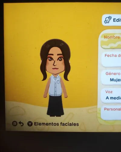 Mii portrait of Inés García/ Novia Lamine Yamal 2026