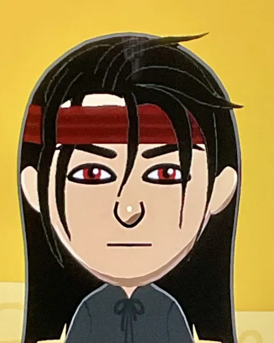 Mii-Porträt von Vincent Valentine