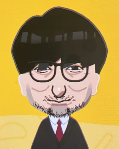 Mii-Porträt von Hideo Kojima