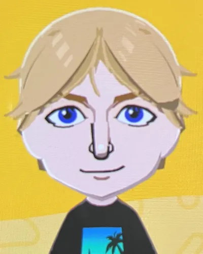 Mii portrait of Dean Withers