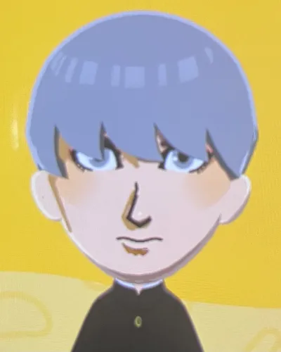Mii portrait of Yu Narukami
