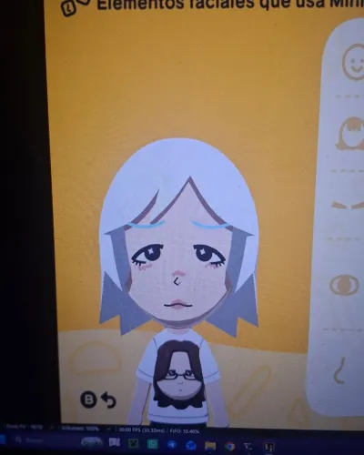 Mii portrait of Minni