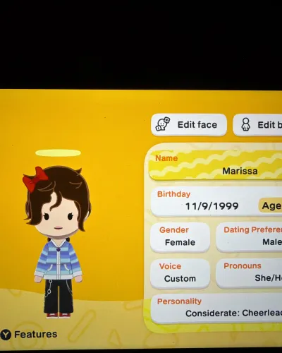Mii-Porträt von Marissa