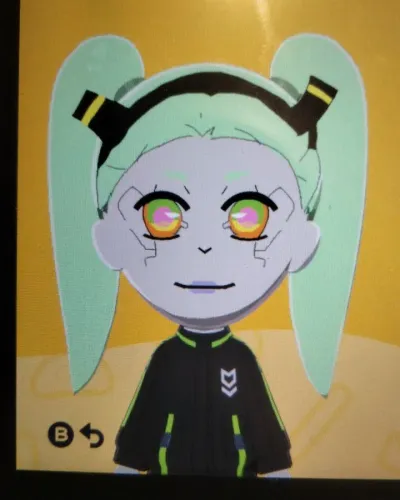 Mii-Porträt von Rebecca