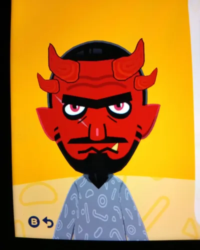Mii-Porträt von Not'good (Dämon)