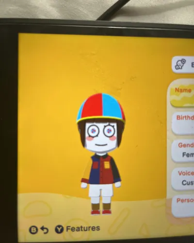 Mii-Porträt von Pomni