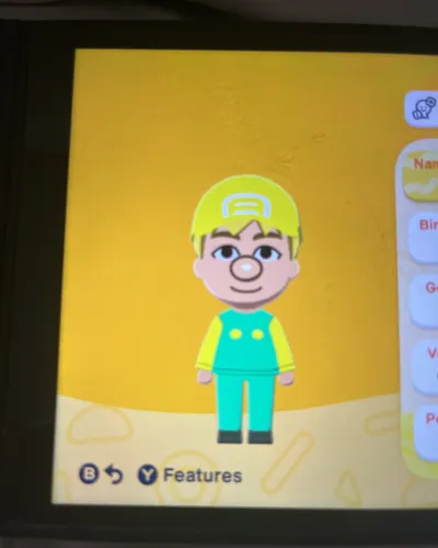 Mii-Porträt von Avery