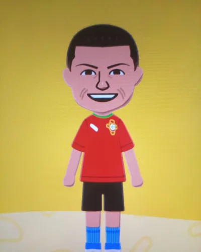 Mii-Porträt von Cristiano Ronaldo