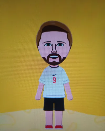 Mii-Porträt von Harry kane