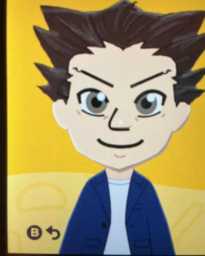 Mii-Porträt von Phoenix Wright