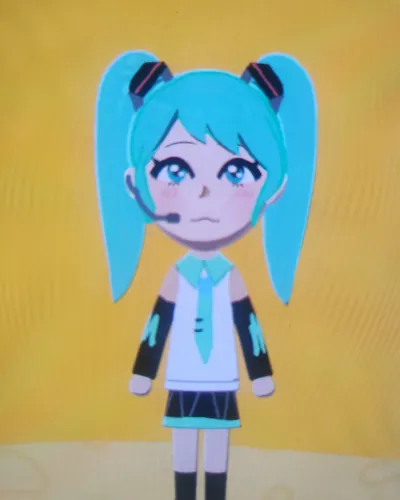 Mii-Porträt von Hatsune miku