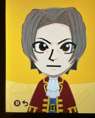 Mii-Porträt von Miles Edgeworth