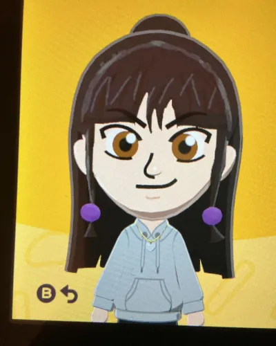 Mii-Porträt von Maya Fey