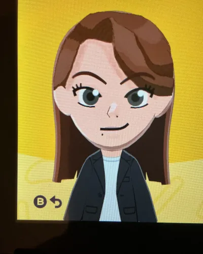 Mii-Porträt von Mia Fey