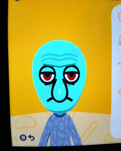 Mii-Porträt von Thaddäus Q. Tentakel