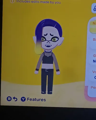 Mii-Porträt von Rory