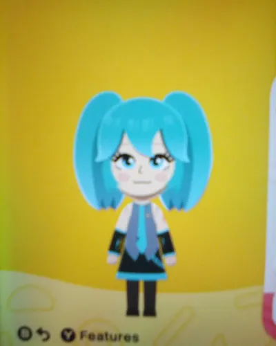 Mii-Porträt von Hatsune Miku
