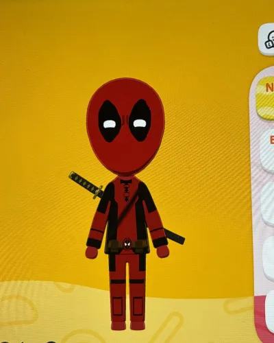 Mii-Porträt von Deadpool