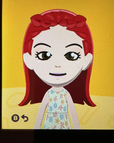 Mii-Porträt von Dahlia Hawthorne